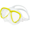 TUSA Intega Mask with Clear Silicone Flash Yellow